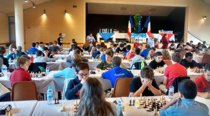 En direct du championnat du Comité Rhône et Métropole de Lyon Échecs des Jeunes