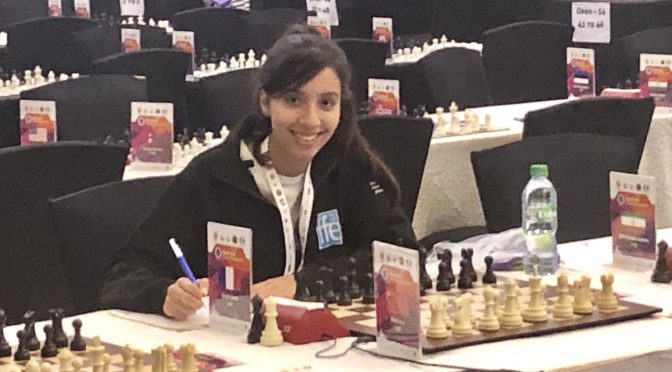 Sarah à MumbaÏ pour les championnats du monde